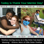 Thank Your Mentor Day Featuring Little Sister Sheilisa and Big Sister Lacey